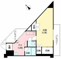 物件○○の間取り図