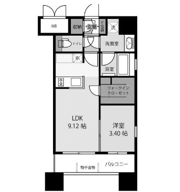 物件○○の間取り図