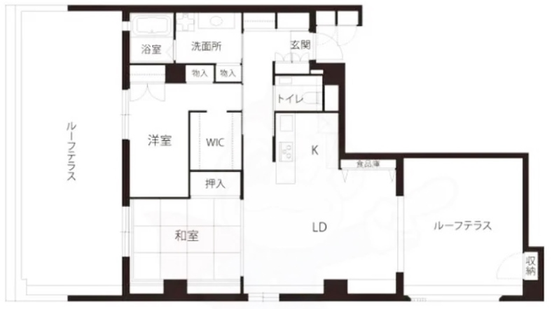 物件○○の間取り図