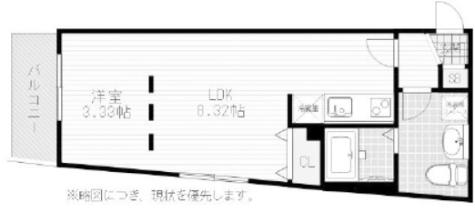 物件○○の間取り図