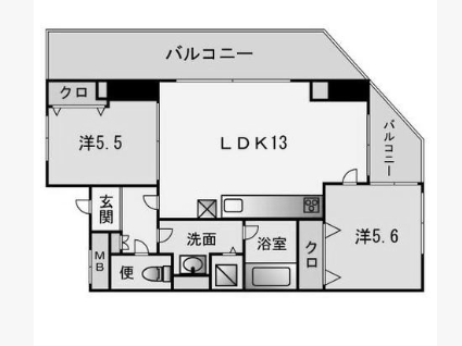 物件○○の間取り図