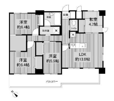 物件○○の間取り図