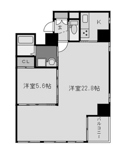 物件○○の間取り図