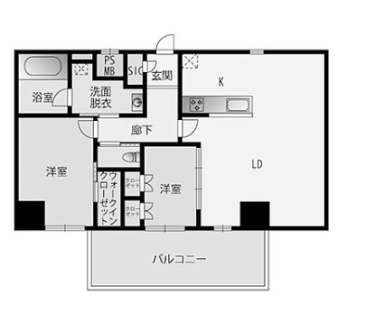 物件○○の間取り図