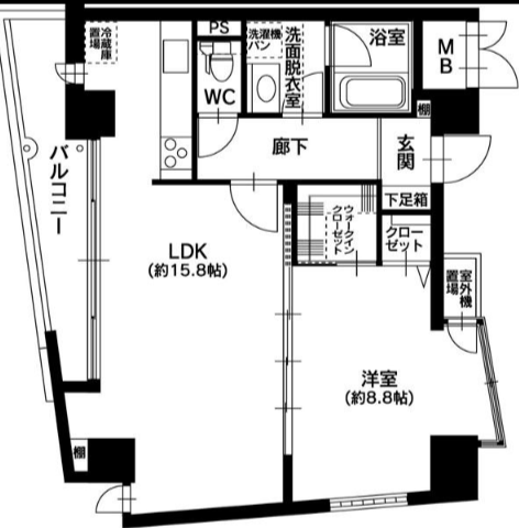 物件○○の間取り図