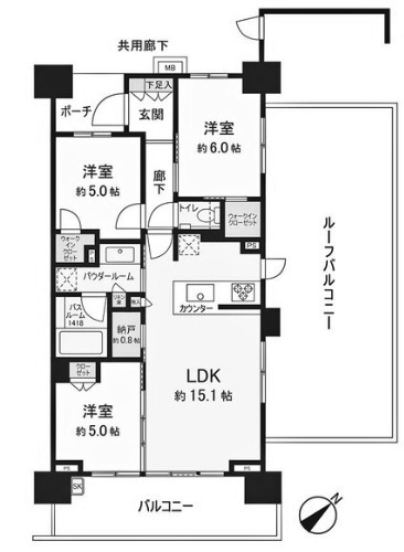 物件○○の間取り図