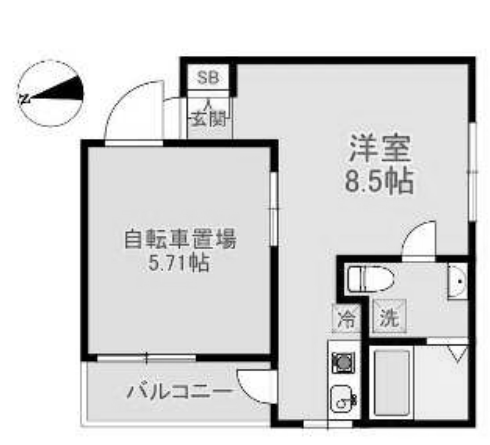 物件○○の間取り図