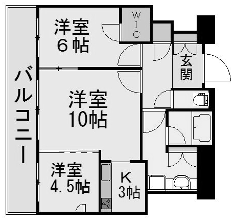 物件○○の間取り図