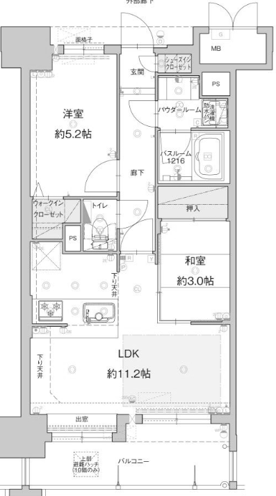 物件○○の間取り図