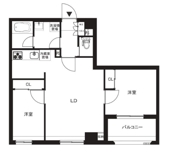 物件○○の間取り図