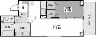 物件○○の間取り図