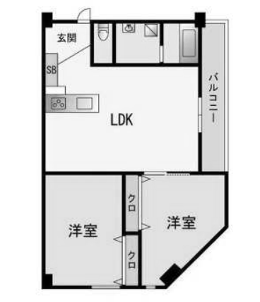 物件○○の間取り図