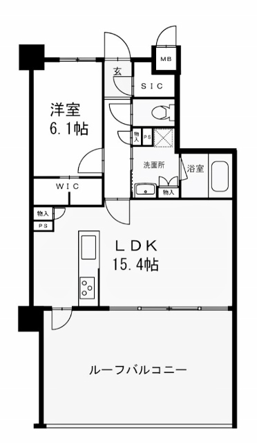 物件○○の間取り図