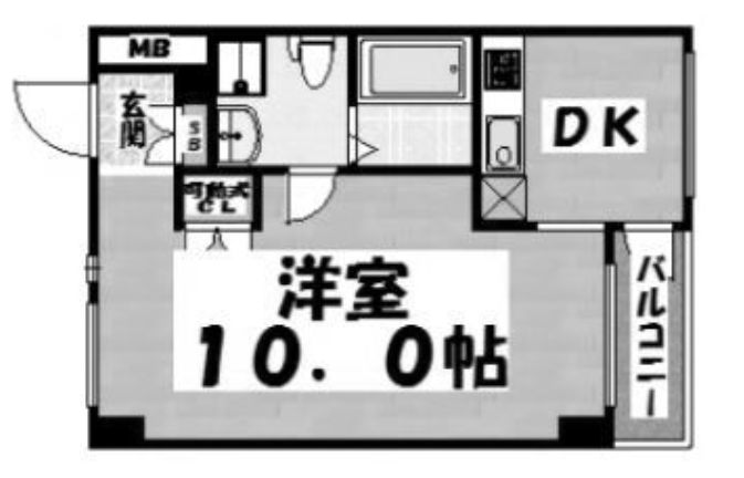 物件○○の間取り図