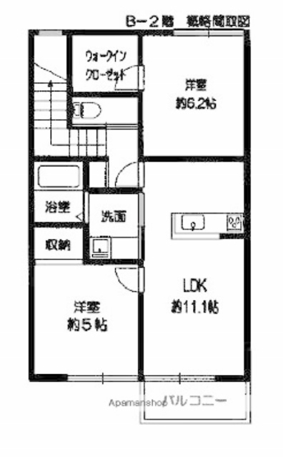 物件○○の間取り図