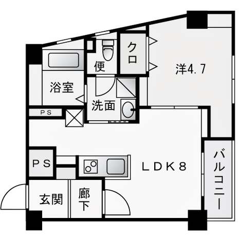 物件○○の間取り図