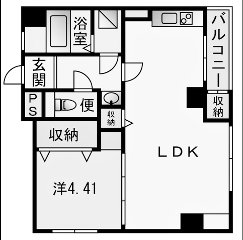 物件○○の間取り図