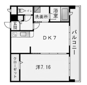 物件○○の間取り図