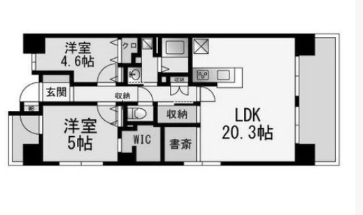 物件○○の間取り図