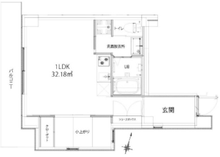 物件○○の間取り図