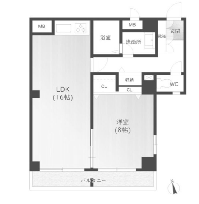 物件○○の間取り図