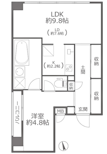 物件○○の間取り図