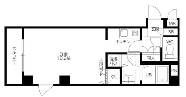 物件○○の間取り図