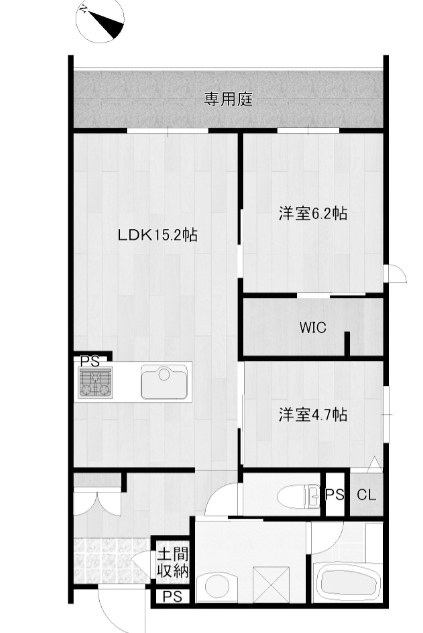 物件○○の間取り図