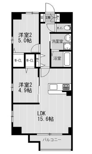 物件○○の間取り図