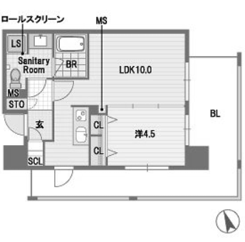 物件○○の間取り図