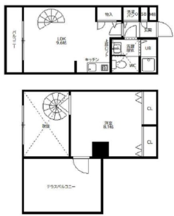 物件○○の間取り図