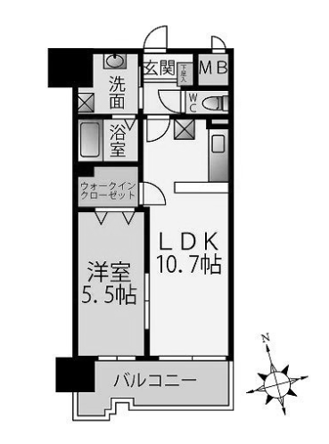 物件○○の間取り図