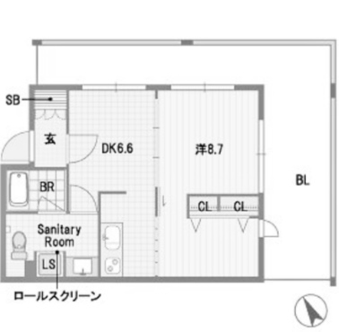 物件○○の間取り図