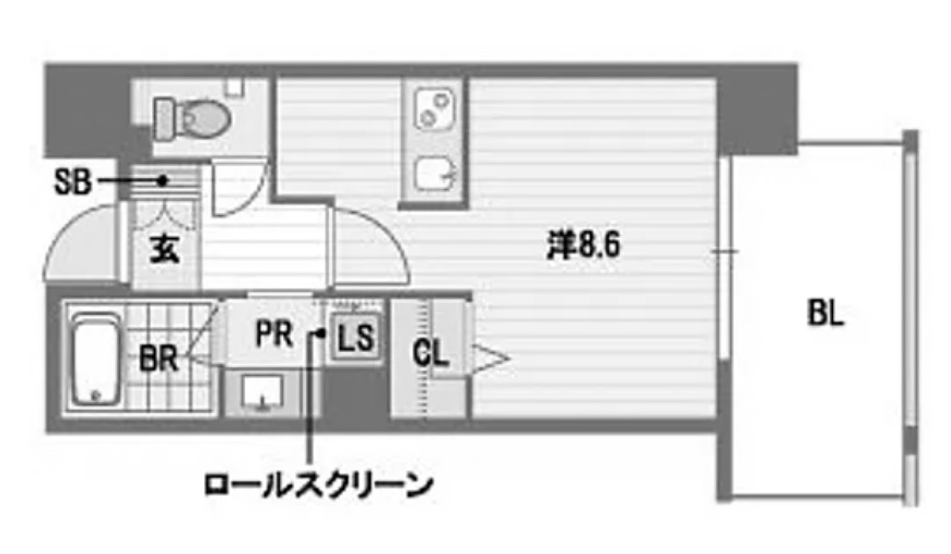 物件○○の間取り図