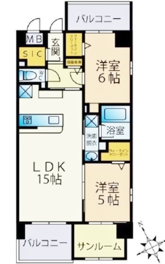 物件○○の間取り図