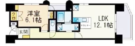 物件○○の間取り図