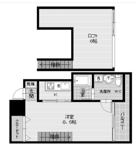 物件○○の間取り図