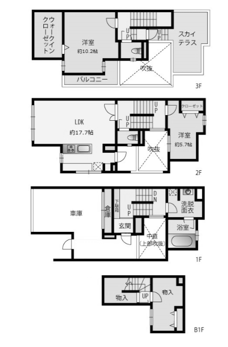 物件○○の間取り図