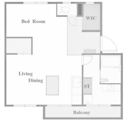 物件○○の間取り図