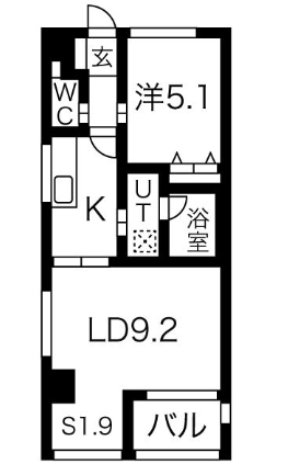 物件○○の間取り図