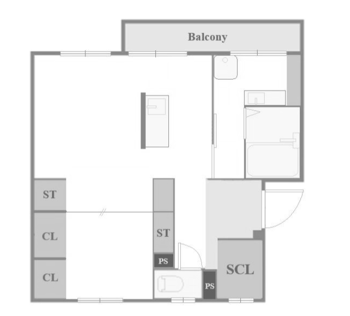 物件○○の間取り図