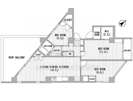 物件○○の間取り図