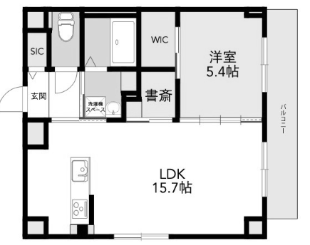 物件○○の間取り図