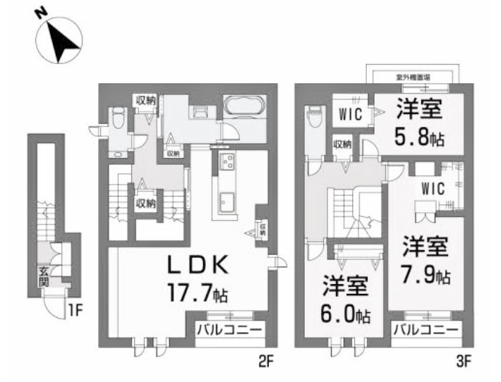 物件○○の間取り図