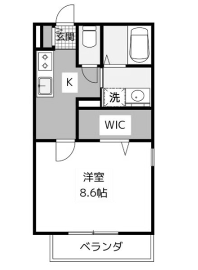 物件○○の間取り図