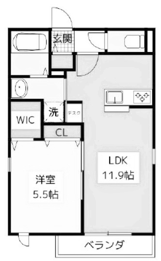 物件○○の間取り図