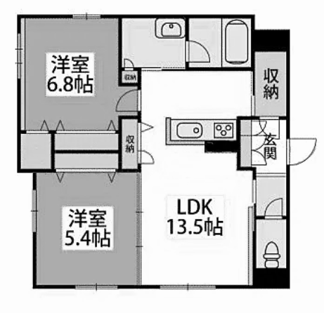 物件○○の間取り図