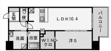 物件○○の間取り図