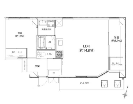 物件○○の間取り図