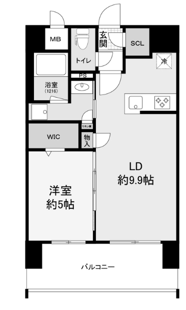 物件○○の間取り図